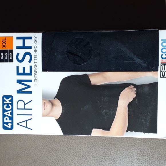 NWT 32 Degrees Cool Men's Short Sleeve T-Shirt - XXL - Black - Picture 1 of 3